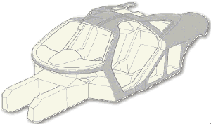 [McLaren F1 occupant survival cell]